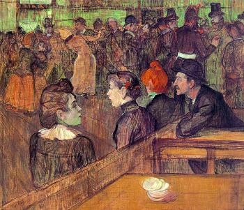 Henri De Toulouse-Lautrec : At the Moulin de la Galette